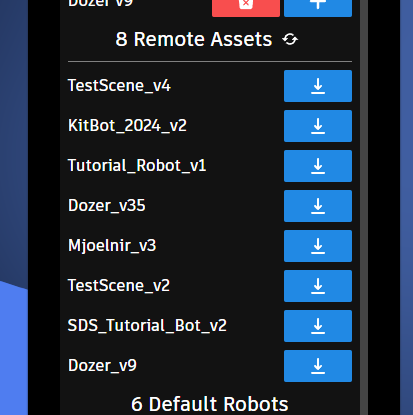 spawn asset panel